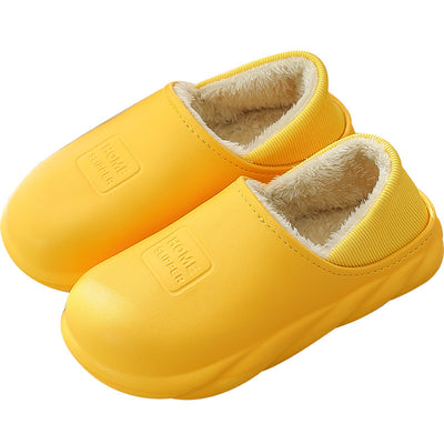 Zapatillas de Abrigo para Pareja con Suela Gruesa y Algodón Lana - Image 10