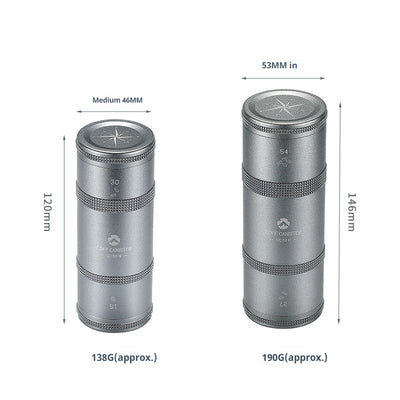 Cafetera Outdoor CC-50-H de Aluminio con Depósito Multicapa para Granos de Café - Image 5
