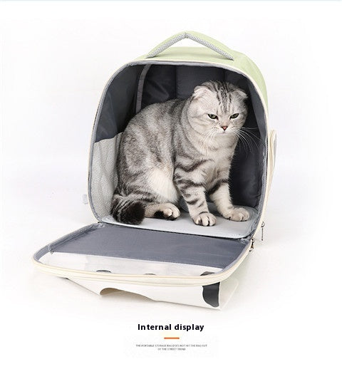 Mochila de Gran Capacidad para Mascotas - Viajes y Aventuras al Aire Libre - Image 12