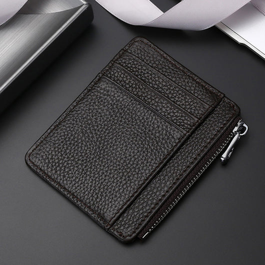 Cartera Minimalista de Cuero Genuino - Portacédulas Premium - Image 10