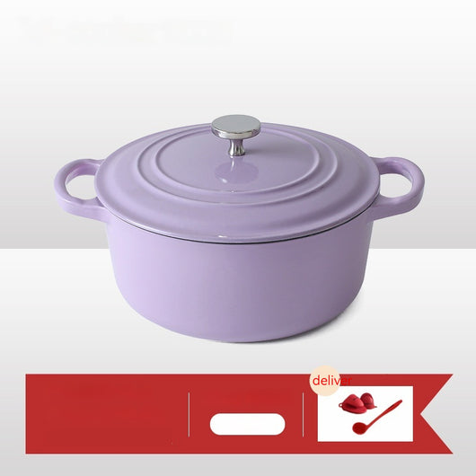 Olla de Hierro Fundido Esmaltada para Sopas y Guisos - Image 8