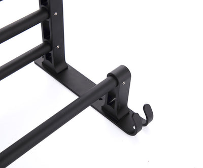 Toallero de Pared en Aluminio Negro Mate - Diseño Moderno y Resistente - Image 8