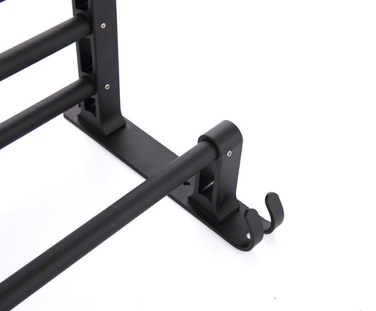 Toallero de Pared en Aluminio Negro Mate - Diseño Moderno y Resistente - Image 8
