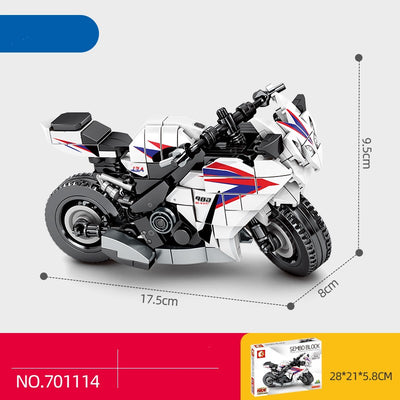 Moto de Tierra Ensamblada Serie Modelo - Regalo Ideal para Niños - Image 8