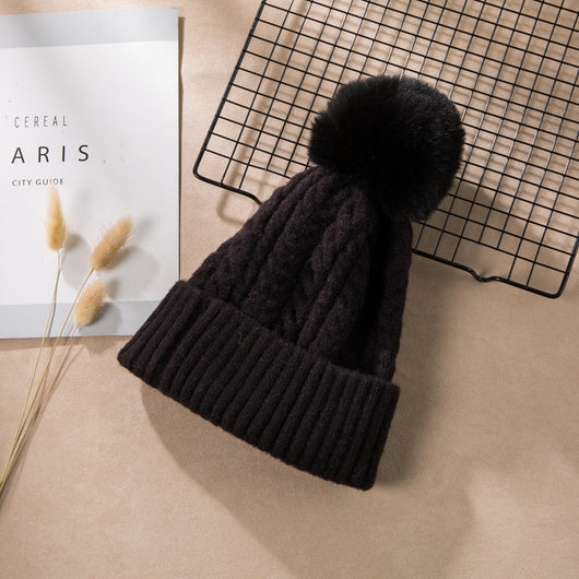 Gorro Invierno Mujer Lana Estilo Coreano Trendy - Image 11