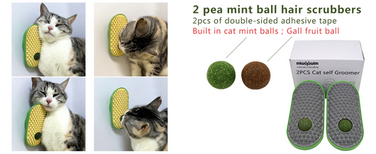 Bolas de Catnip Adhesivas para Pared - Juguete Interactivo para Gatos - Image 19