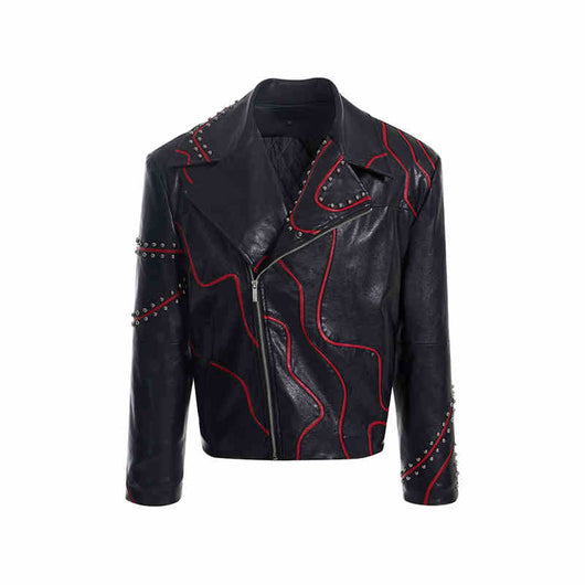 Pantalones Casuales Motociclista Punk Otoño Invierno para Hombre - Image 3