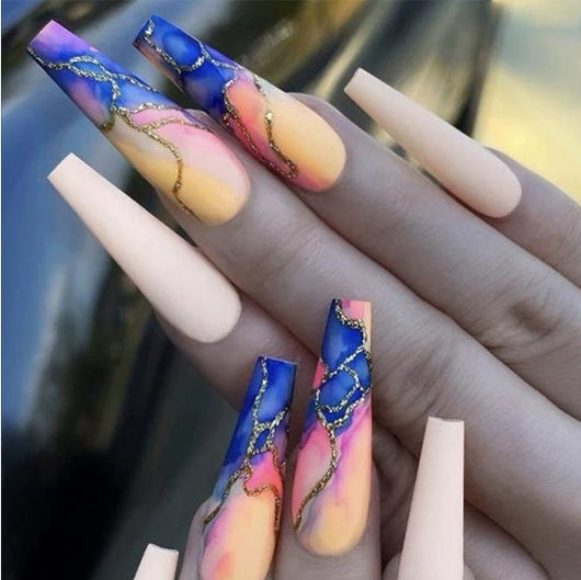 Pegatinas de Uñas Onda Ballet con Acabado Desprendible - Image 7