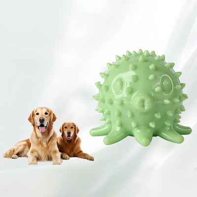 Juguete Pulpo Masticable para Perros - Caucho TPR con 8 Tentáculos