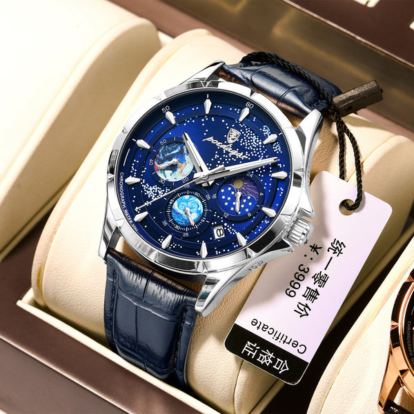 Reloj Inteligente Luminoso para Hombre a Prueba de Agua