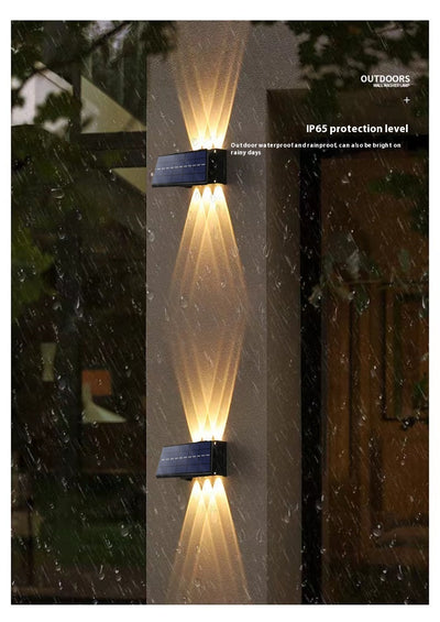 Lámpara Solar de Pared para Jardín y Decoración Exterior - Image 21