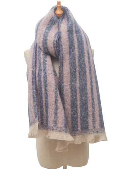 Bufanda Chal Tejida Jacquard Otoño Invierno Europeo Americano - Image 17