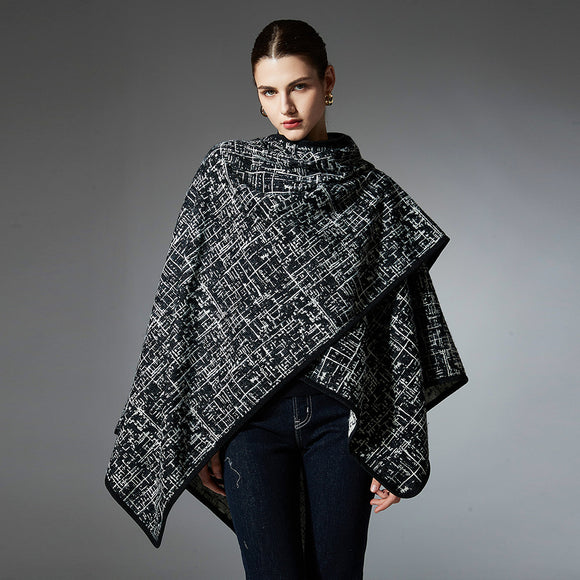 Chal de Jacquard Plush Premium con Hebilla