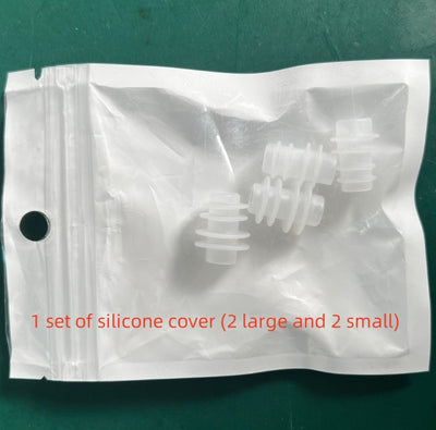 Black intelligent infrared nasal relief device with two translucent nasal probes, shown at an angle. - Image 21