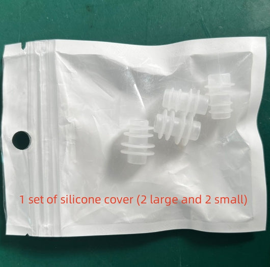 Black intelligent infrared nasal relief device with two translucent nasal probes, shown at an angle. - Image 21