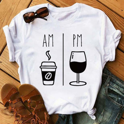 Playera Kawaii Copa de Vino Rose Gold - Image 19