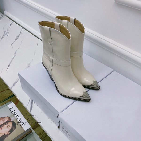 Botas Martin Cortas con Punta y Refuerzo de Acero - Diseño Personalizado Tendencia