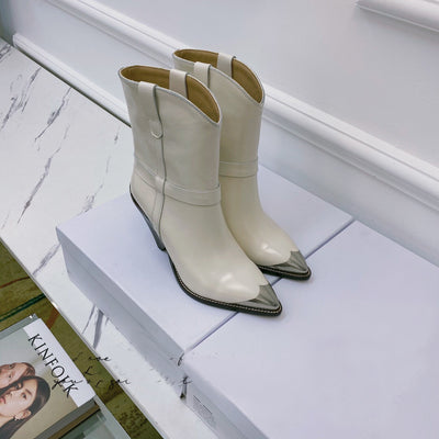 Botas Martin Cortas con Punta y Refuerzo de Acero - Diseño Personalizado Tendencia