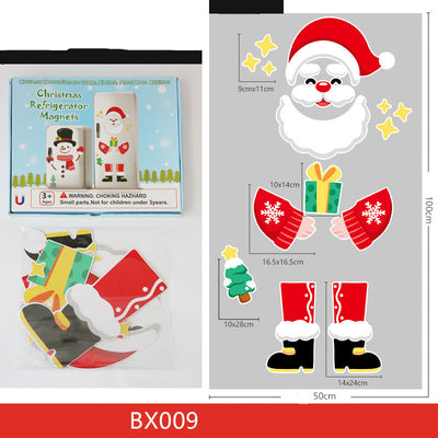 Imán Navideño Muñeco de Nieve Adorable para Refrigerador - Image 9