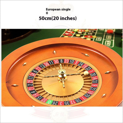 Ruleta de Madera Maciza Profesional - 50cm o 45cm con Plataforma Metálica - Image 5