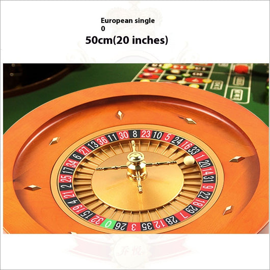 Ruleta de Madera Maciza Profesional - 50cm o 45cm con Plataforma Metálica - Image 5