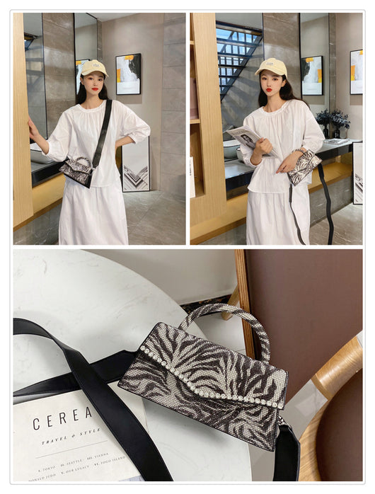 Bolso de Noche Leopardo con Diamantes - Diseñador de Lujo para Mujer - Image 11