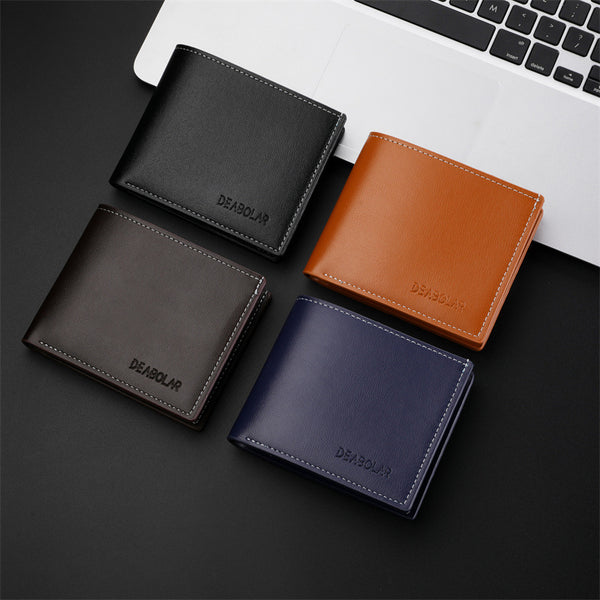 Billetera Horizontal Plegable para Hombre - Leisure Two Fold