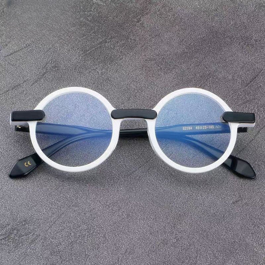 Gafas Retro Marco Grande Estilo Europeo Lentes Transparentes - Image 18