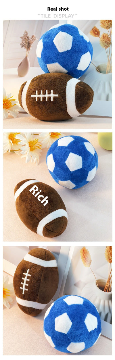 Juguetes Interactivos de Entrenamiento para Cachorros - Diseño de Fútbol y Rugby - Image 11