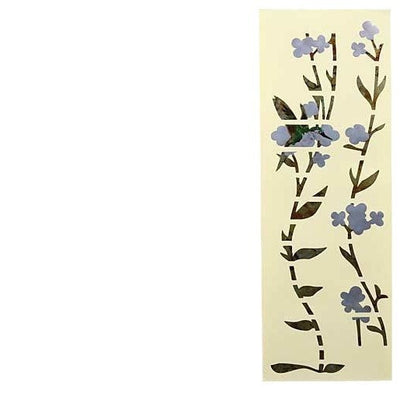 Blue cloud-shaped inlay stickers for guitar fingerboards, shown on a guitar neck and as a full sheet. - Image 5