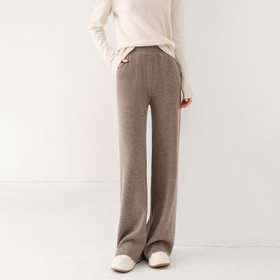 Pantalón de Punto Cintura Alta Grueso Multiuso - Image 9