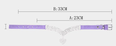 Collar para Gato con Diamantes y Ante Suave - Diseño Elegante Brilla - Image 6
