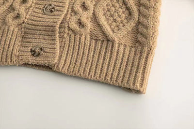 Suéter Tejido Acolchado para Bebé - Abrigo Grueso de Estilo - Image 19