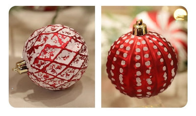 Bola de Navidad Roja Electrochapada - Adorno Colgante para Árbol - Image 35