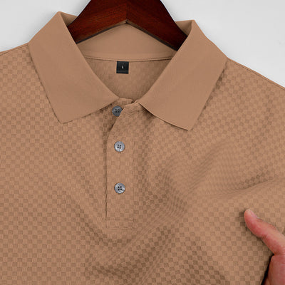 Polo Cuadros Hombre Transpirable Casual - Image 40
