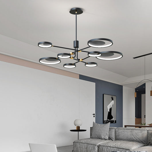 Lámpara de Techo LED Molecular Diseño Nórdico Minimalista - Image 16