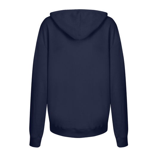 Sudadera Waffle con Cierre y Capucha - Chaqueta Casual de Manga Larga - Image 12
