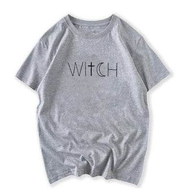 Camiseta casual con estampado brujeril - Image 4