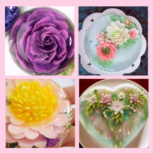 Molde 3D para Flores de Gelatina - Herramienta Decoradora de Postres - Image 5