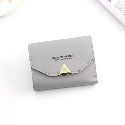 Billetera Corta Estilo Coreano para Mujer con Múltiples Compartimentos - Image 9