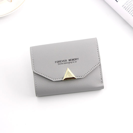 Billetera Corta Estilo Coreano para Mujer con Múltiples Compartimentos - Image 9