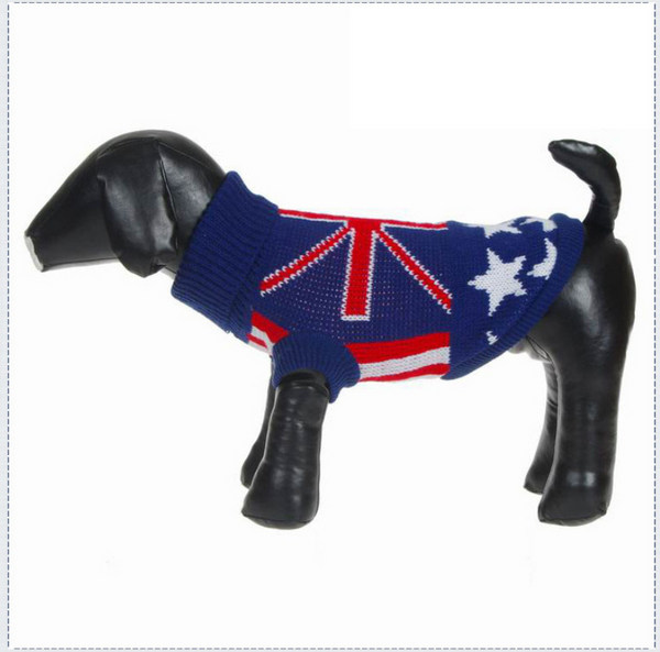 Suéter Cálido para Perros con Estampado de Moda