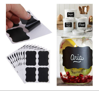 Adhesivos de Pizarra Negra PVC - Diseño Europeo Moderno - Image 20