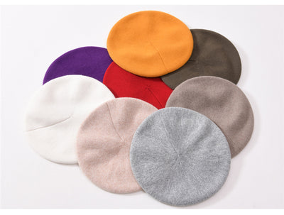 Boina de Lana Tejida para Mujer - Estilo Casual Otoño Invierno - Image 41