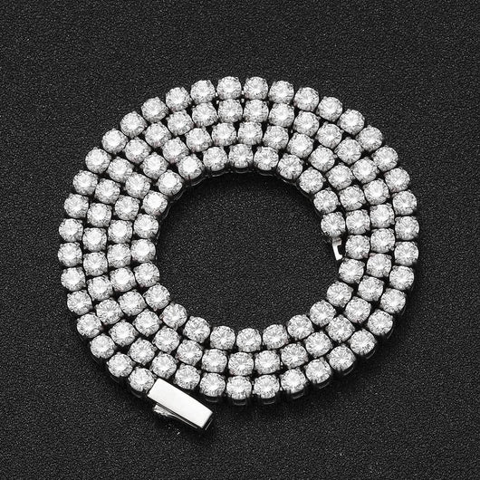Cadena Tenis Acero Inoxidable 4mm con Cierre de Resorte - Image 19
