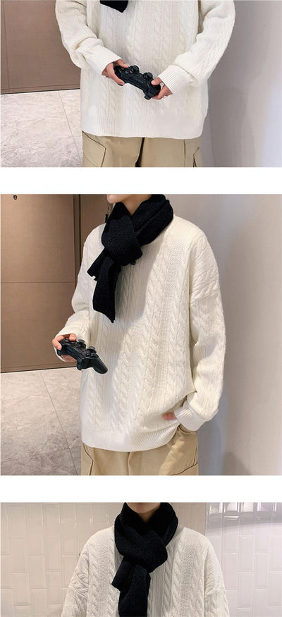 Suéter de Punto Trenzado para Hombre - Image 14
