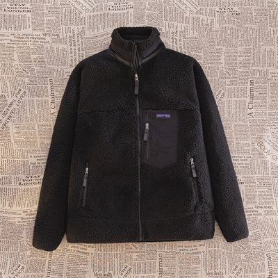 Chaqueta de Cordero Doble Faz Acolchada para Hombre - Image 5