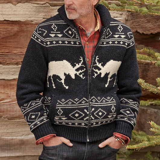 Chaqueta de Punto con Cierre para Hombre - Image 9