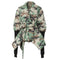 Chaqueta de Algodón Ajustada con Costuras de Camuflaje y Puños Tejidos