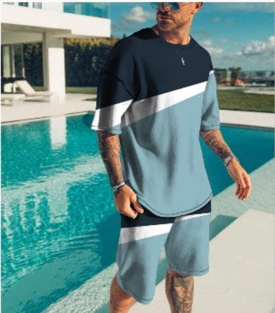 Traje Casual Playa Hombre Textura 3D Efecto Digital - Image 8
